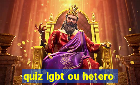 quiz lgbt ou hetero